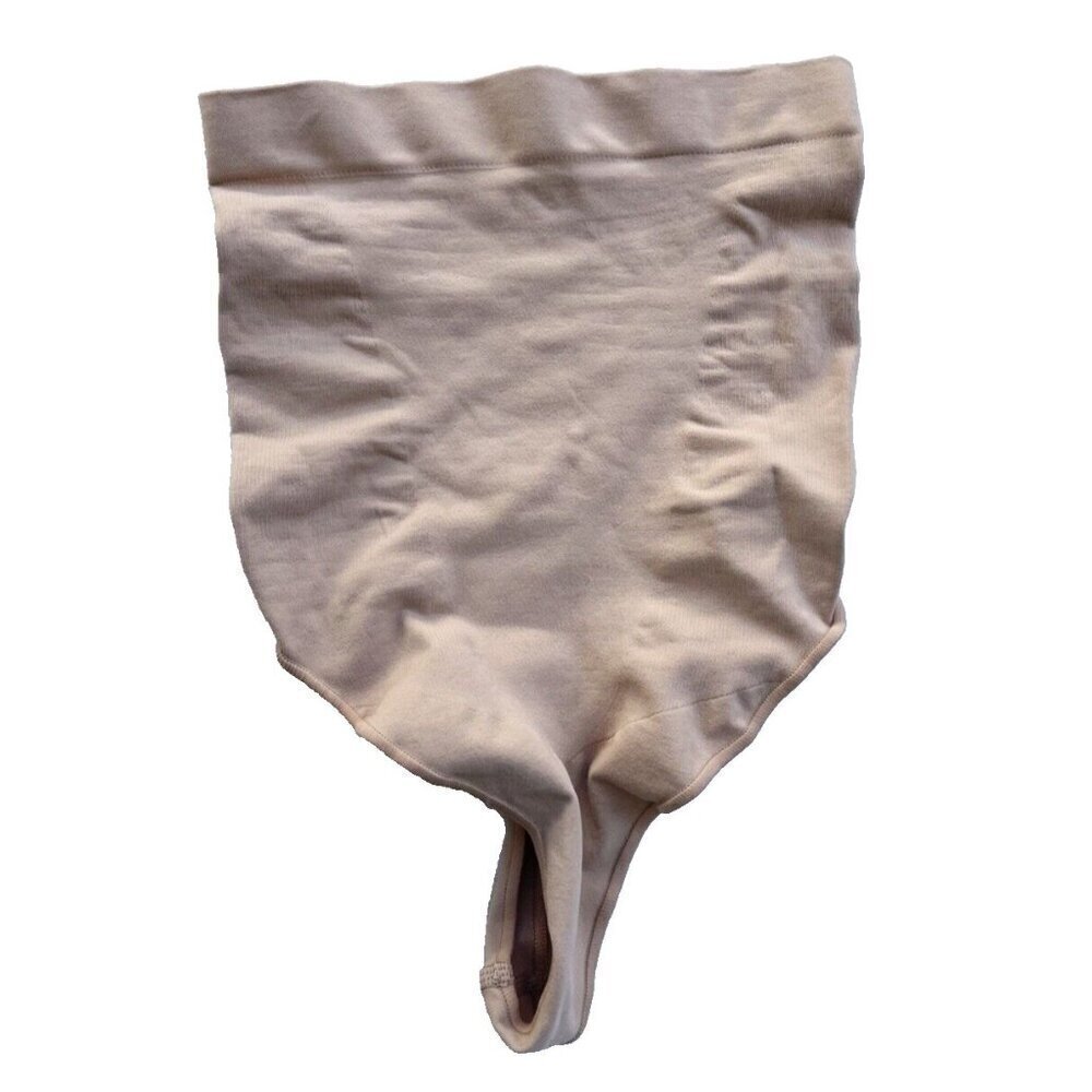 SKIMS Seamless Sculpt High-Waist Thong Light Beige L/XL NWOT SH-HWT-0119